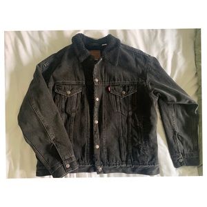 Levi’s Black Sherpa Jacket